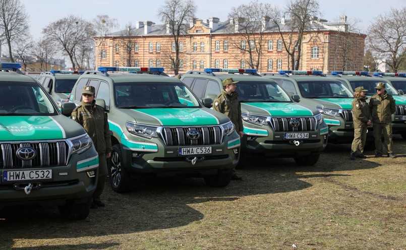 Toyota Land Cruiser w Straży Granicznej