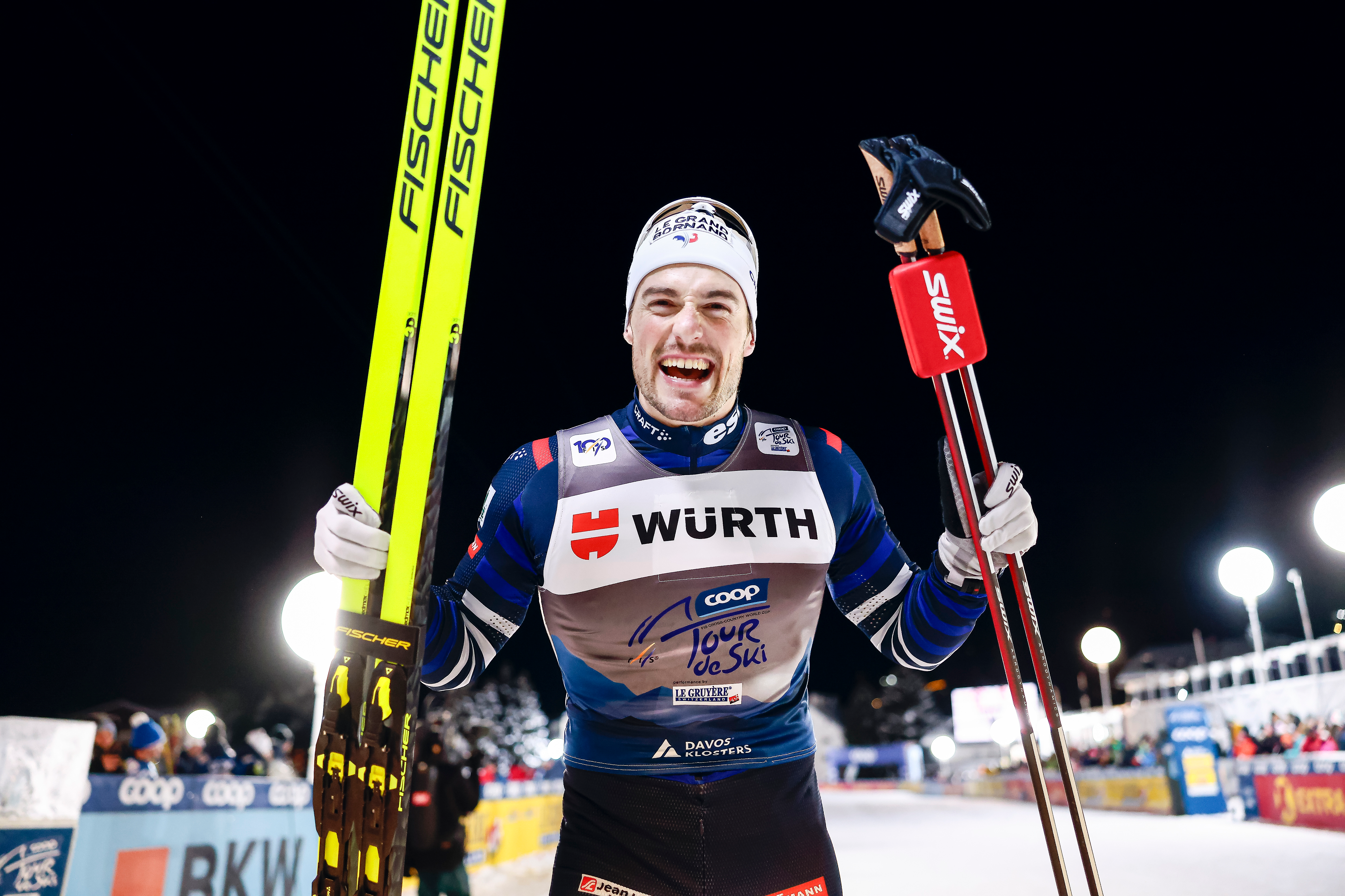 20 jours d'entraînement: Chanavat triomphe à Davos, Klaebo éliminé