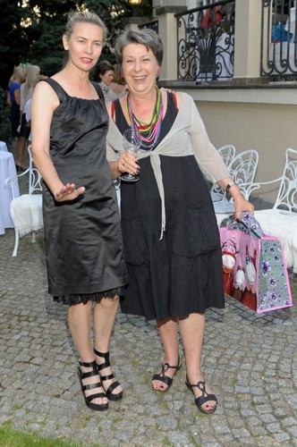 Dr Irena Eris (na zdjęciu z Lidią Popiel)