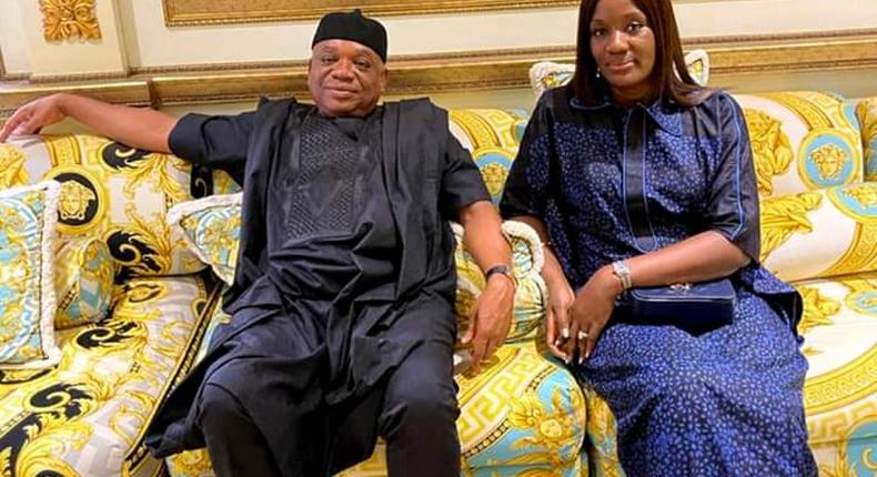 Sen. Orji Uzor Kalu lost his wife, Dr. Ifeoma Uzor Kalu on Monday, April 3, 2023. (Independent)