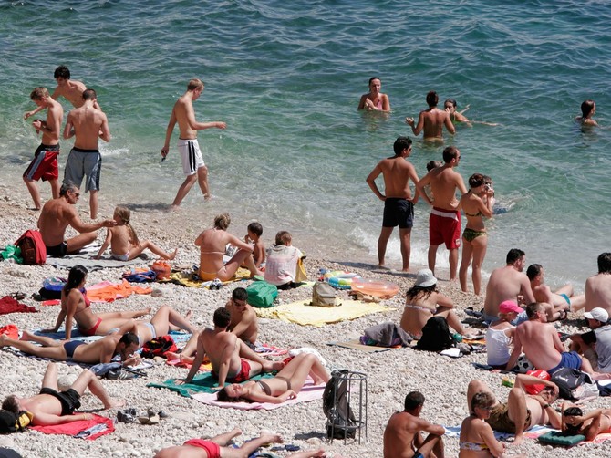 Plaža u Hrvatskoj