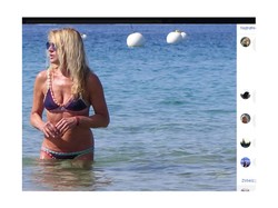 "Figura palce lizać". Wakacyjne zdjęcia Moniki Olejnik wywołały falę zachwytu internautów. FOTO