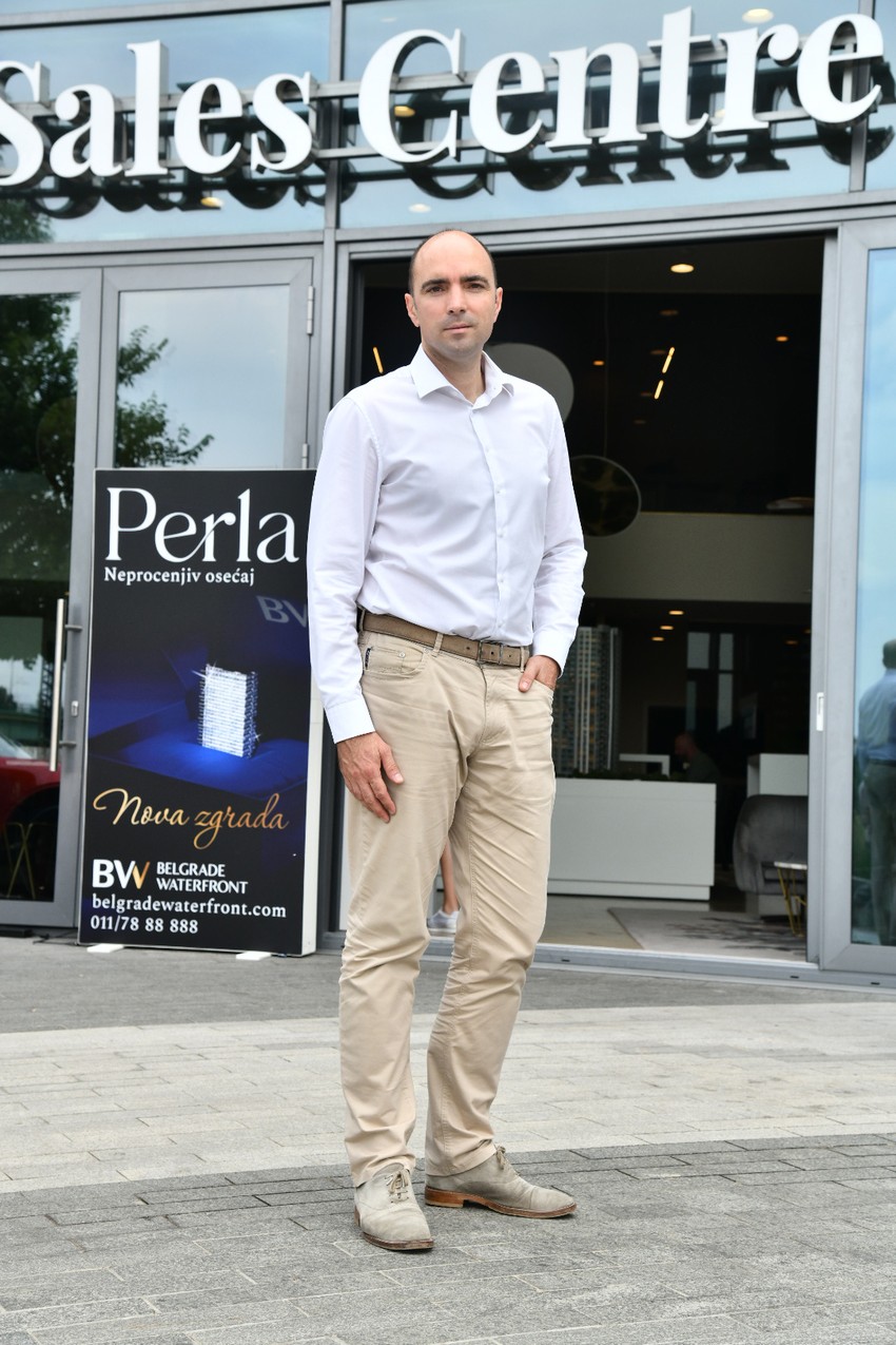 Bojan Bulatović, direktor prodaje Beograda na vodi