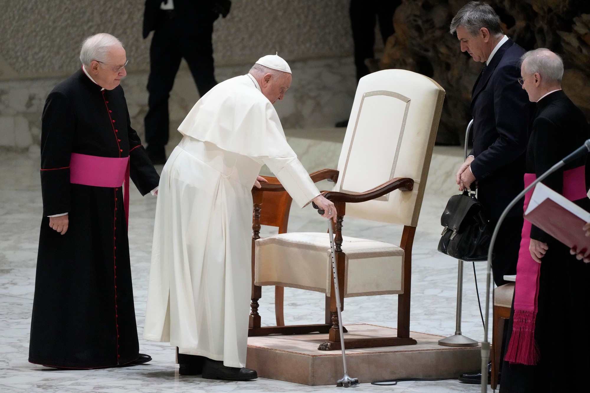 Pápež František absolvoval generálnu audienciu, no stále sa necíti dobre.