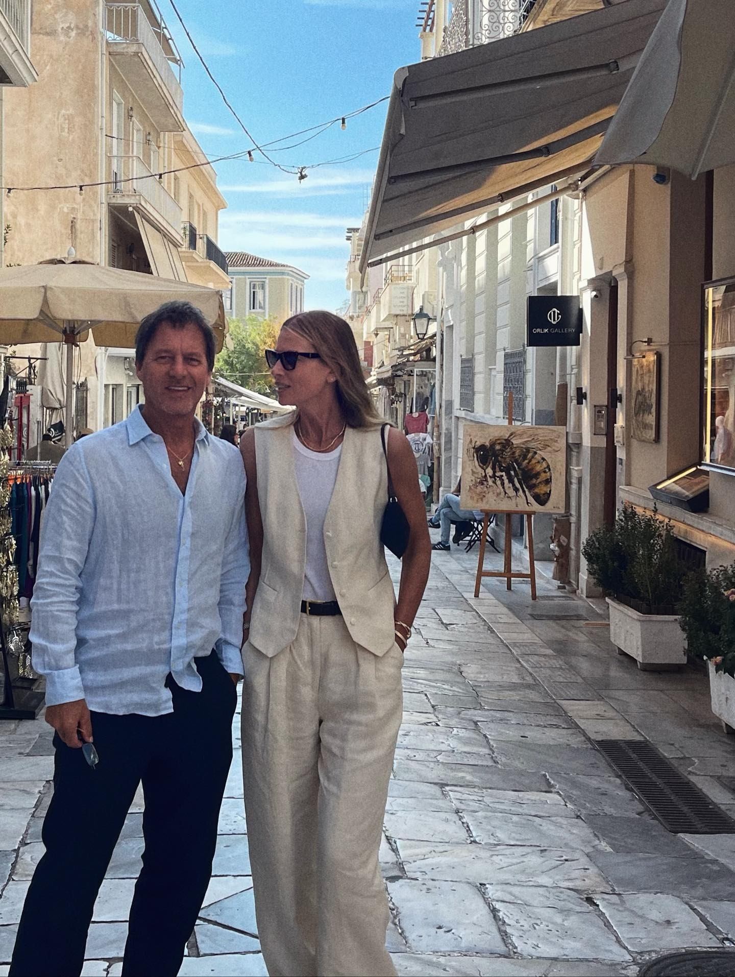 Česká topmodelka Daniela Peštová a Paľo Habera.