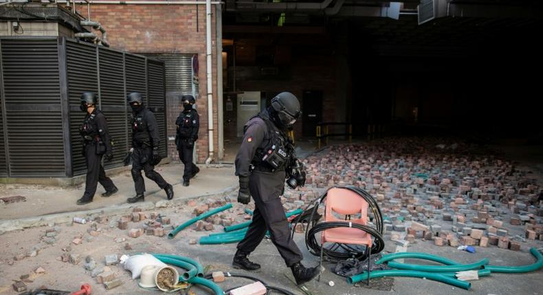 The Hong Kong Polytechnic University became the epicentre this month of the territory's increasingly violent protest movement