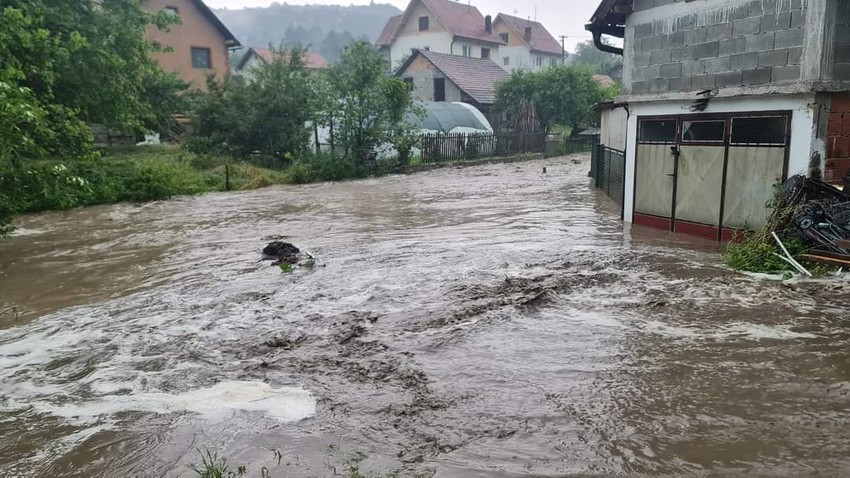 Izlio se Volujački potok