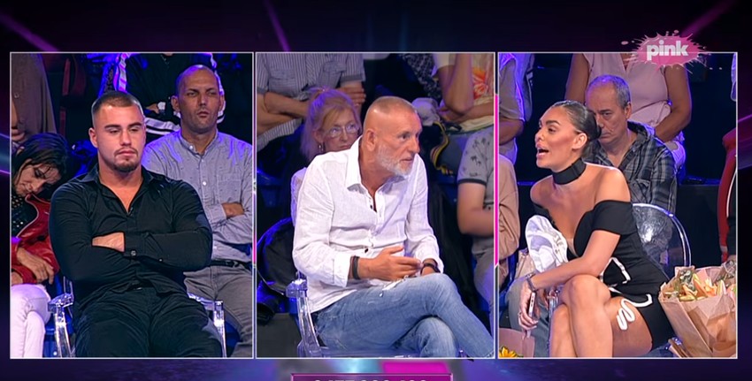 Mina napustila studio zbog Viktora: "Spavao si sa prijateljicom moje mame"