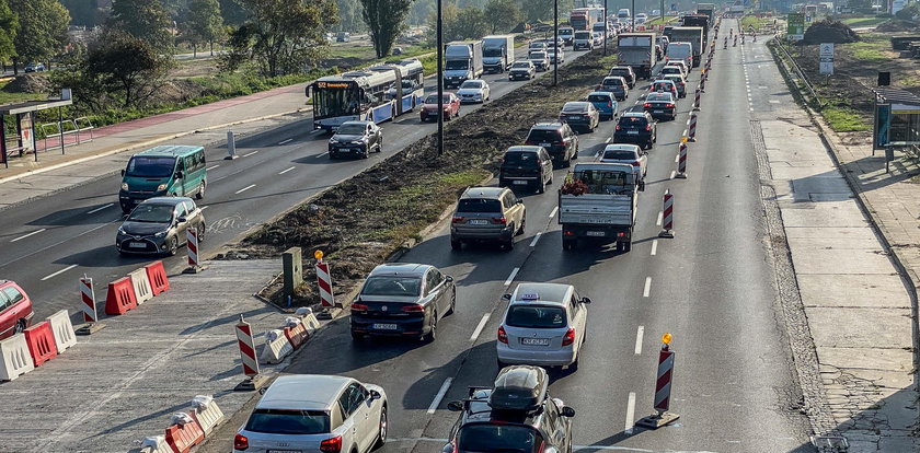 Utrudnienia na Opolskiej. Trwa budowa linii tramwajowej