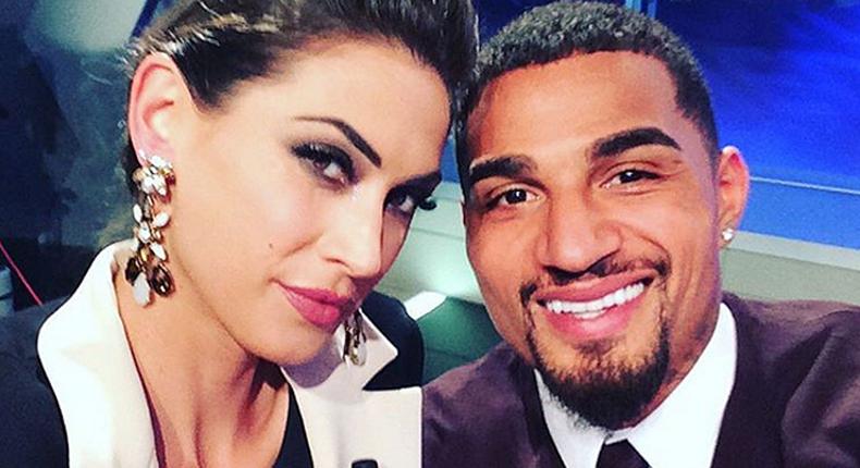 Kevin Prince Boateng and Melissa Satta