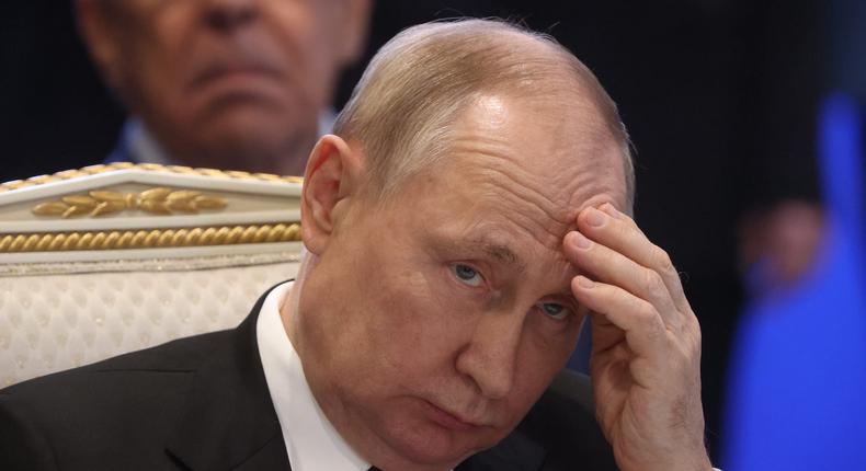 Russian President Vladimir Putin in Armenia in November 2022.Contributor/Getty Images