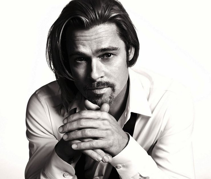Brad Pitt reklamujący Chanel 5