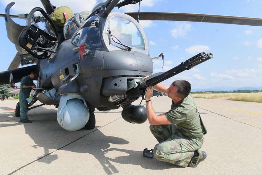 Borbena obuka u protivoklopnoj helikopterskoj eskadrili