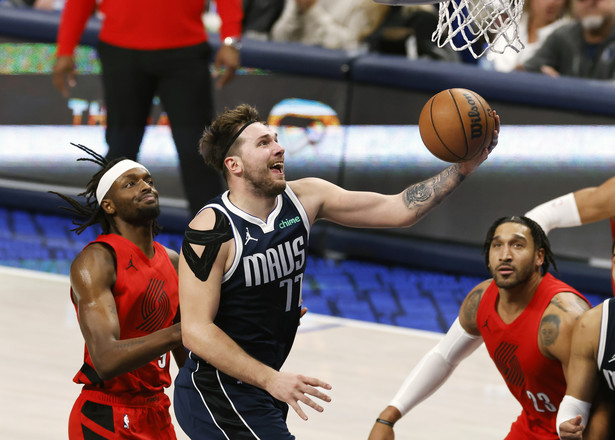 Luka Doncic poprowadził Dallas Mavericks do zwycięstwa nad Portland Trail Blazers