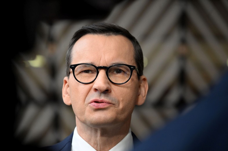 Premier Mateusz Morawiecki w Brukseli. Belgia. 18.07.2023 r.