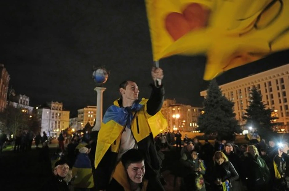 Slavlje u Hersonu nakon oslobođenja