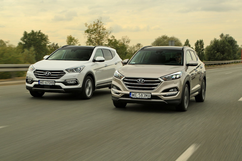 Hyundai w segmencie SUV testujemy modele Tucson i Santa Fe