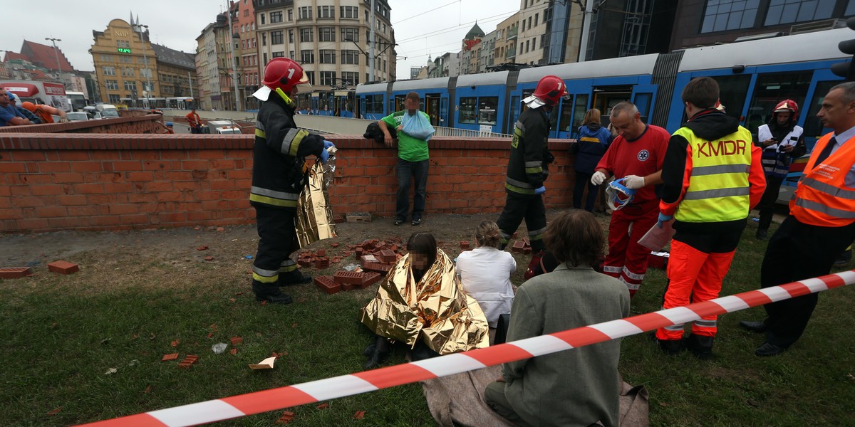 Wypadek tramwajów we Wrocławiu