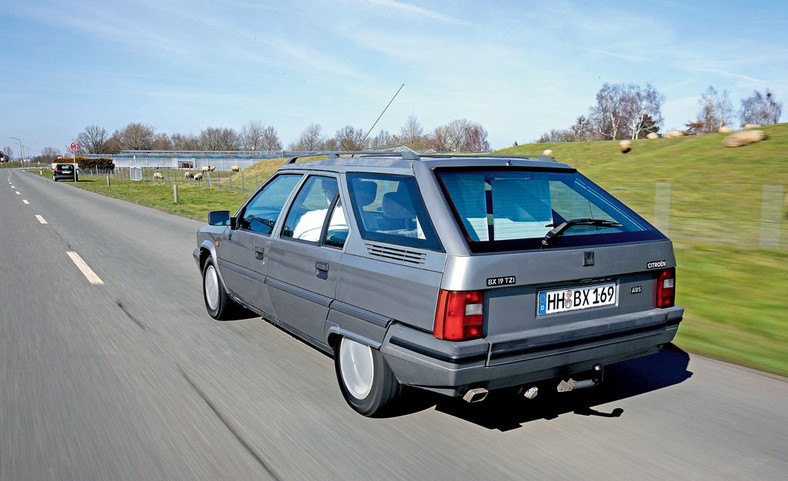 Citroen BX 19 TZI Break - klasyk z dużym bagażnikiem