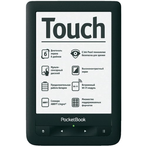<b>PocketBook Touch 622</b>
<br><br>
Ekran: 6