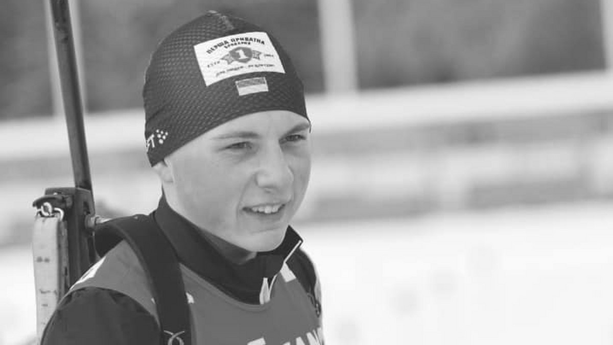 Wiadomości Ukraina. Młody ukraiński biathlonista Jewhen Małyszew nie żyje