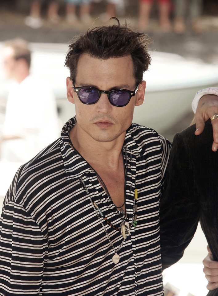 Johnny Depp w 2004 roku