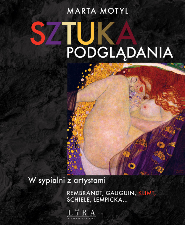 Marta Motyl, "Sztuka podglądania" (okładka książki)