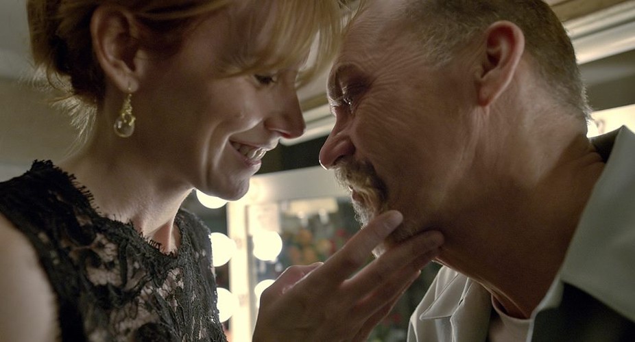 Naomi Watts i Michael Keaton w filmie 'Birdman (czyli nieoczekiwane pożytki z niewiedzy)'