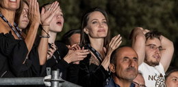 Angelina Jolie szalała z córką na koncercie Maneskin. Na początku aktorka próbowała zachować powagę, ale potem...