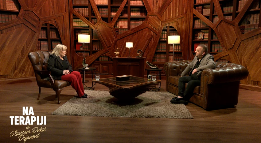 Borko Radivojević, emisija "Na terapiji sa Slavicom Đukić Dejanović"