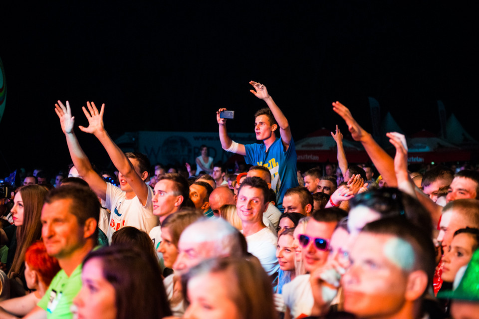 Ostróda 2014 - 19. Festiwal Muzyki Tanecznej - zdjęcia publiczności