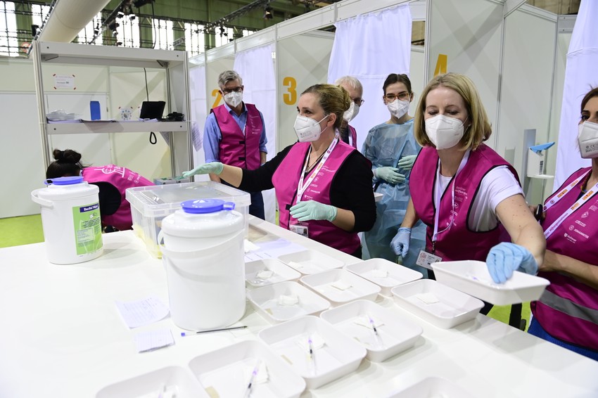 Centar za vakcinaciju u Berlinu