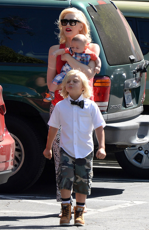 Gwen Stefani z synem Zumą