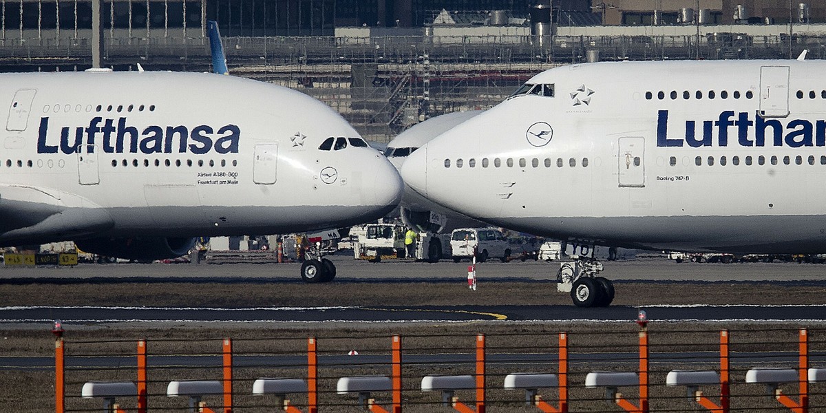 Lufthansa wstrzymuje loty nad Białorusią. To efekt niedzielnego incydentu z samolotem Ryanaira.