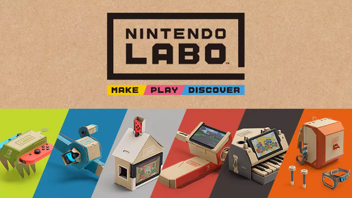 Testowałem Nintendo Labo. Wrota do zabawowego raju zrobiono z kartonu