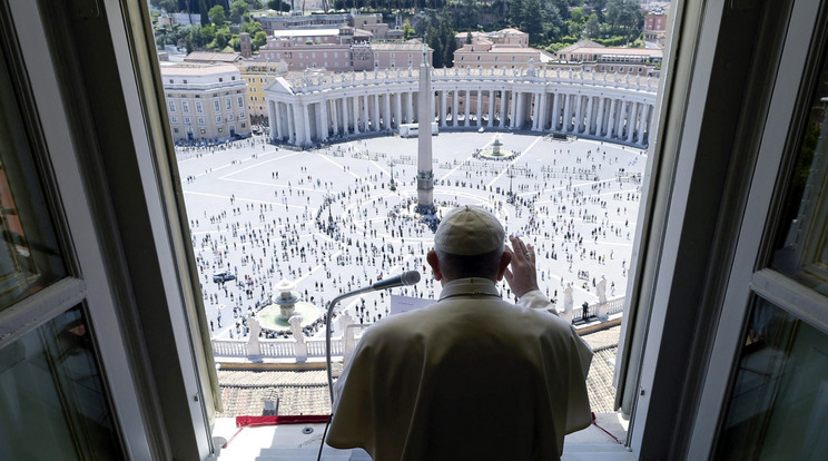Pünkösd a Vatikánban / Fotó: MTI/EPA/Vatikáni média