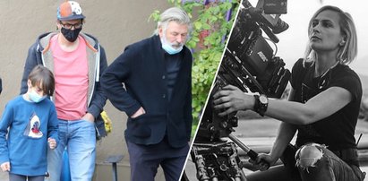 Alec Baldwin widział się z mężem i synkiem, zastrzelonej operatorki. To nie było łatwe spotkanie. ZDJĘCIA