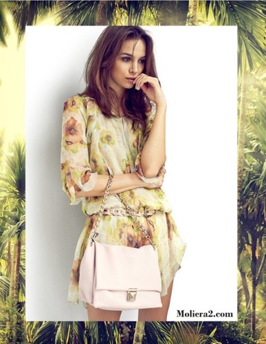 Paulina Krupińska w kampanii reklamowej salonu Moliera 2 na sezon wiosna/lato 2014