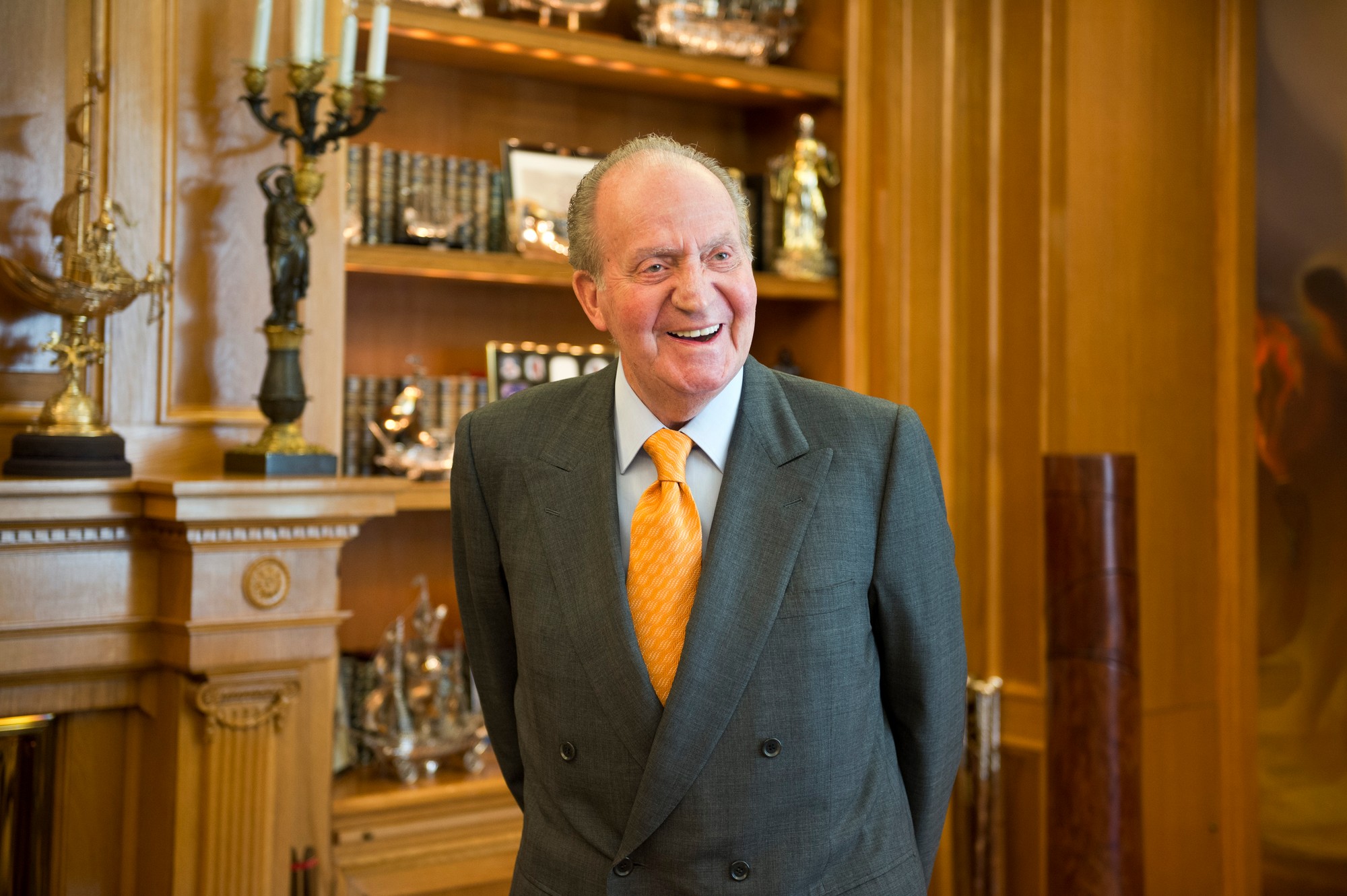 Bývalý španielsky kráľ Juan Carlos I. v roku 2013. 