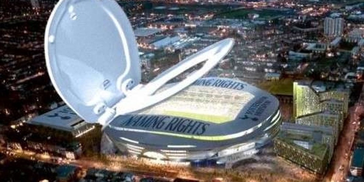 Internauci kpią z projektu nowego stadionu Tottenhamu!