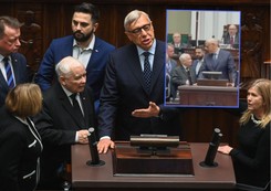 Awantura w Sejmie. Nowe nagranie, nagle słychać krzyk: Janusz, bij! [WIDEO]