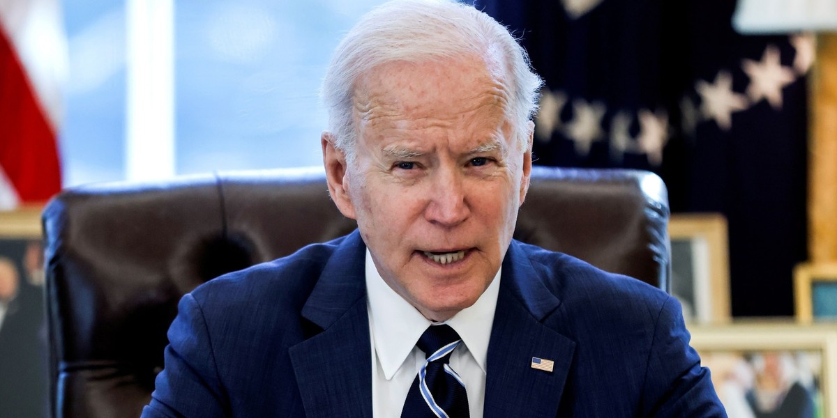 U.S. President Joe Biden delivers remarks on the April jobs report