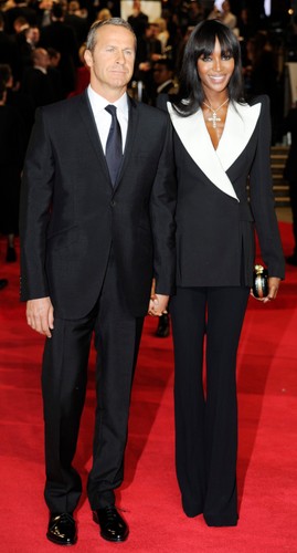 Naomi Campbell i Vladimir Doronin na premierze 'Skyfall'