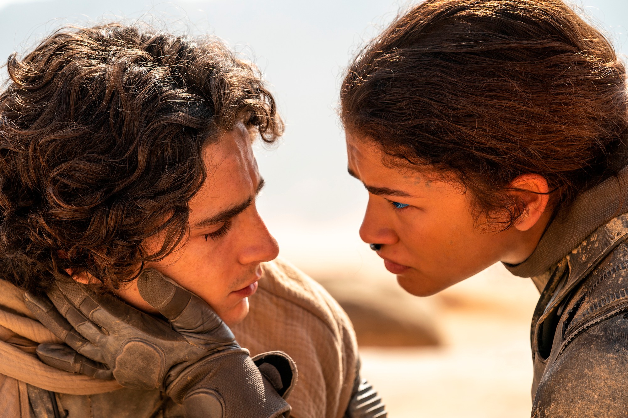 Americká herečka Zendaya vo filme Dune: Part Two.