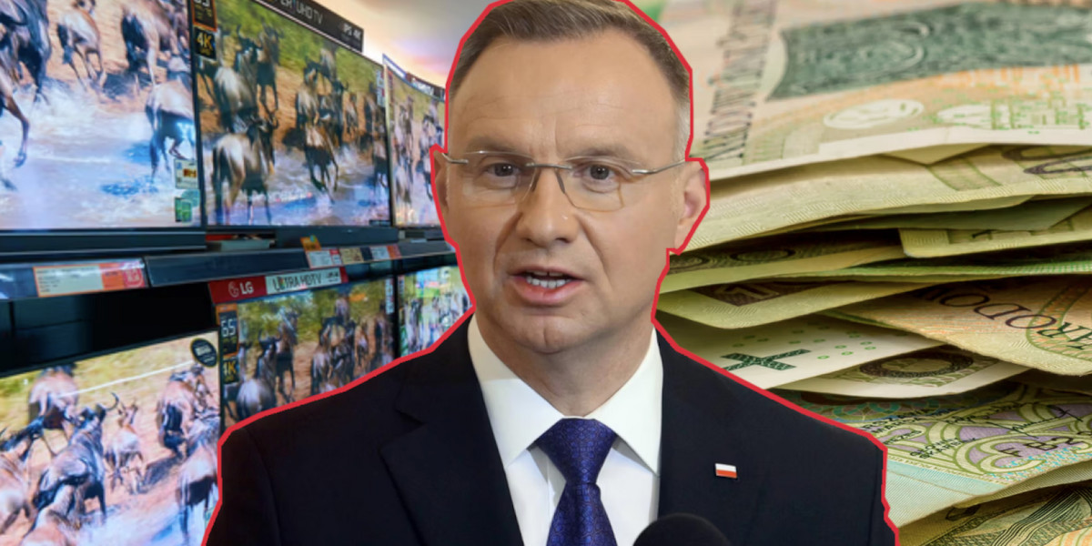 Andrzej Duda zawetował ustawę, która zapewniała finansowanie TVP.