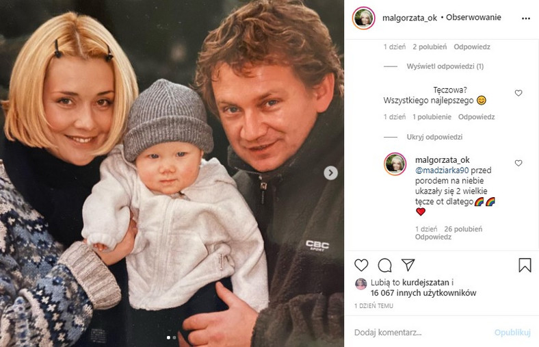 Małgorzata Ostrowska-Królikowska świętuje urodziny córki Julii