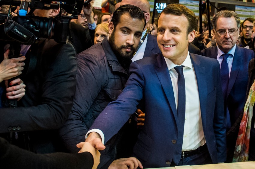 Emanuel Makron i Aleksandr Benala 