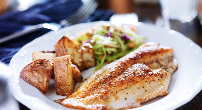 The chefs said they'd avoid tilapia at a restaurant.iStock / Getty Images Plus