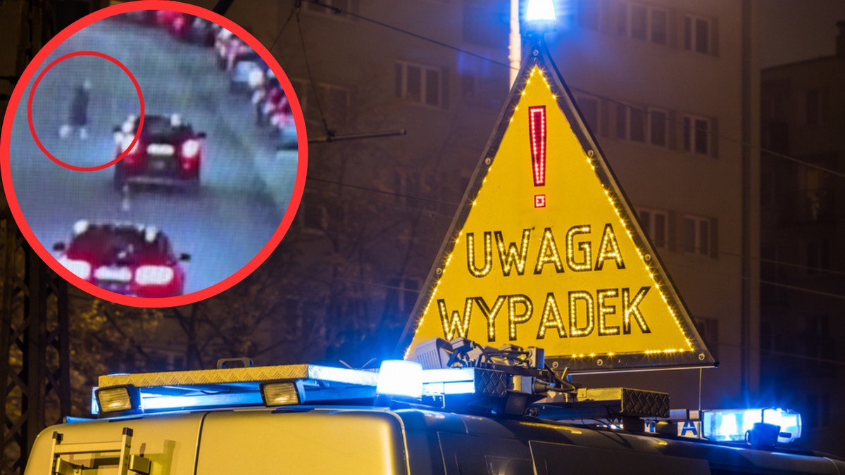 Wypadek w Lubinie. 90-latka potrącona przez samochód. Przechodziła przez jezdnię w miejscu niedozwolonym