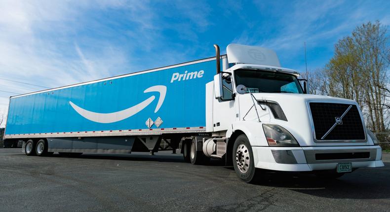 amazon truck